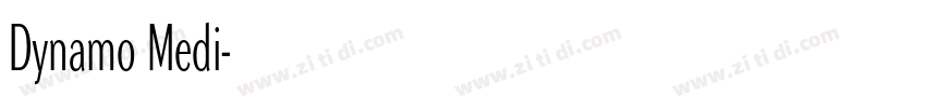 Dynamo Medi字体转换